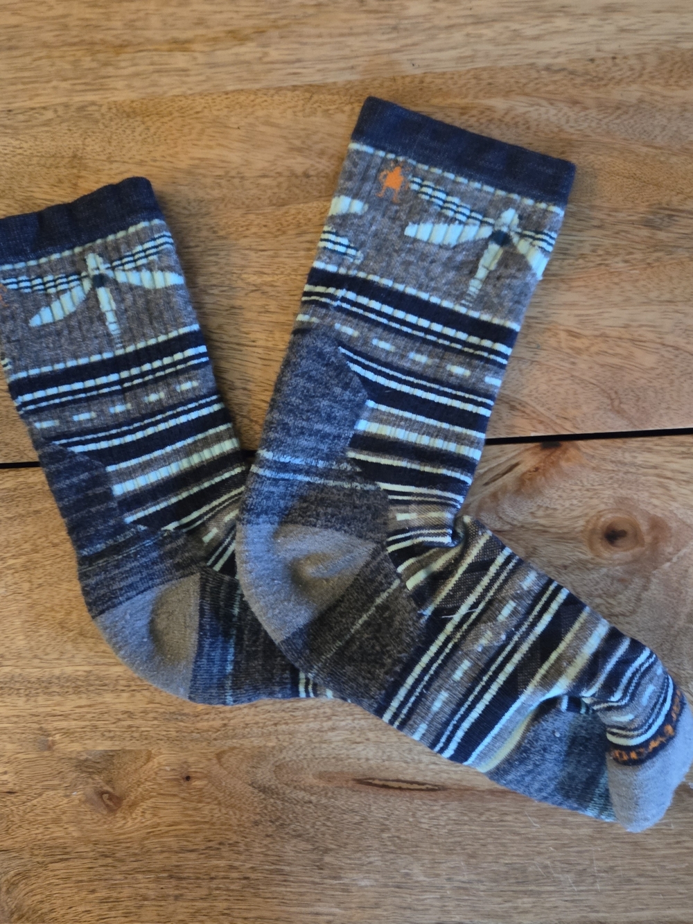 SmartWool Hike Targeted Cushion Dragon Stitch Mid Crew Socks - Women